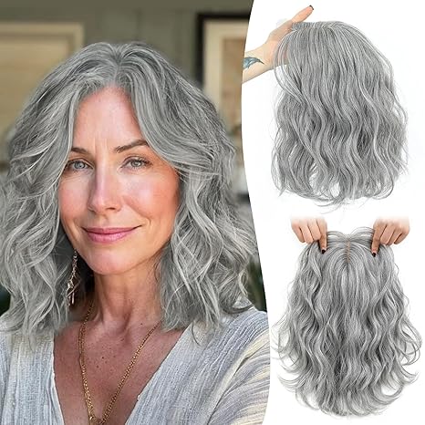 🔥 Final Hours —8.5” x 9” Ultra-Breathable Human Hair Topper | Low Density| Ponytail Friendly