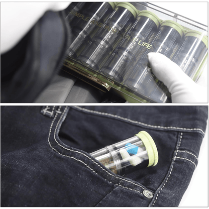 Multi-purpose Mini Container With Adjustable Dividers