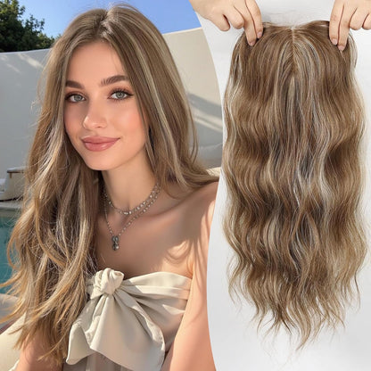 Final Hours –🌷2026 New Lightweight & Breathable Wavy Hair Topper