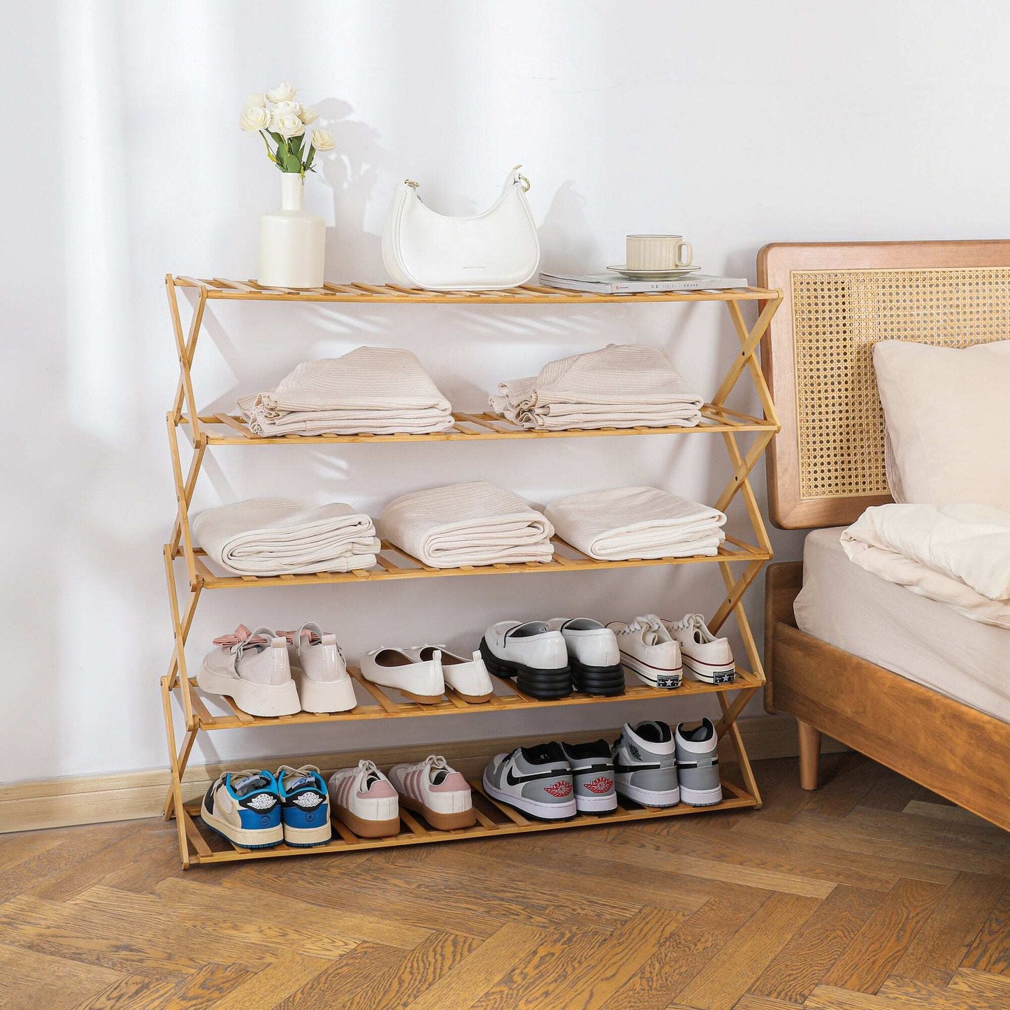 Eco Fold Portable Staircase Rack