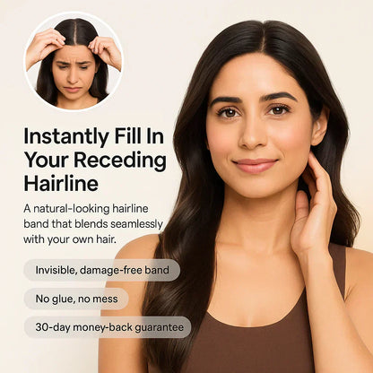 ✨ Natural Hairline Topper For A Fuller Look