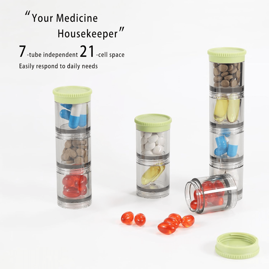 Multi-purpose Mini Container With Adjustable Dividers