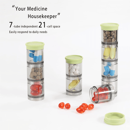 Multi-purpose Mini Container With Adjustable Dividers