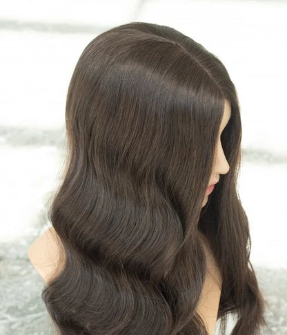 🔥 Final Hours —8.5” x 9” Ultra-Breathable Human Hair Topper | Low Density| Ponytail Friendly