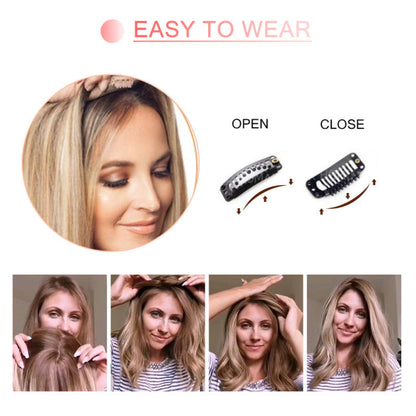 Premium Human Hair Topper – Natural Volume & Invisible Blend