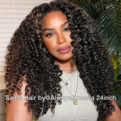 🔥 Limited-Time Sale | 4C Curly Edges Glueless  – 220% Density