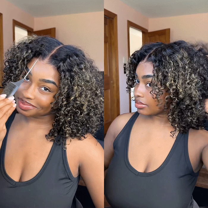 🔥 Limited-Time Sale | 4C Curly Edges Glueless  – 220% Density