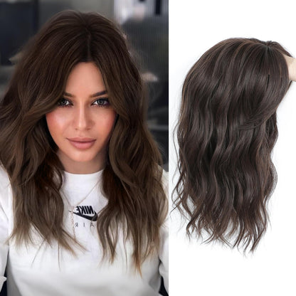 Premium Human Hair Topper – Natural Volume & Invisible Blend