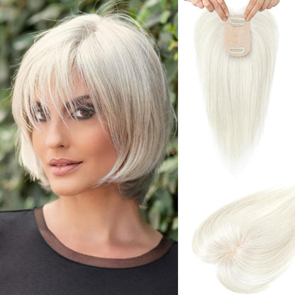 🔥 New Arrival: Bangs Hair Topper – Fuller-Looking Hair Without Salon Visits