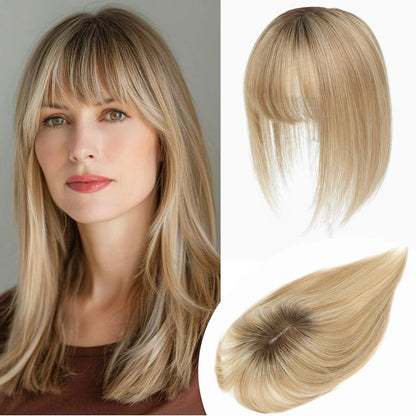 🔥 New Arrival: Bangs Hair Topper – Fuller-Looking Hair Without Salon Visits