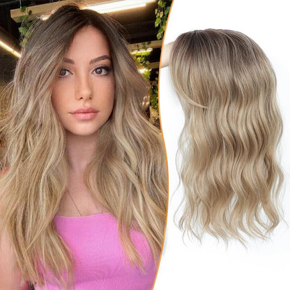 Premium Human Hair Topper – Natural Volume & Invisible Blend