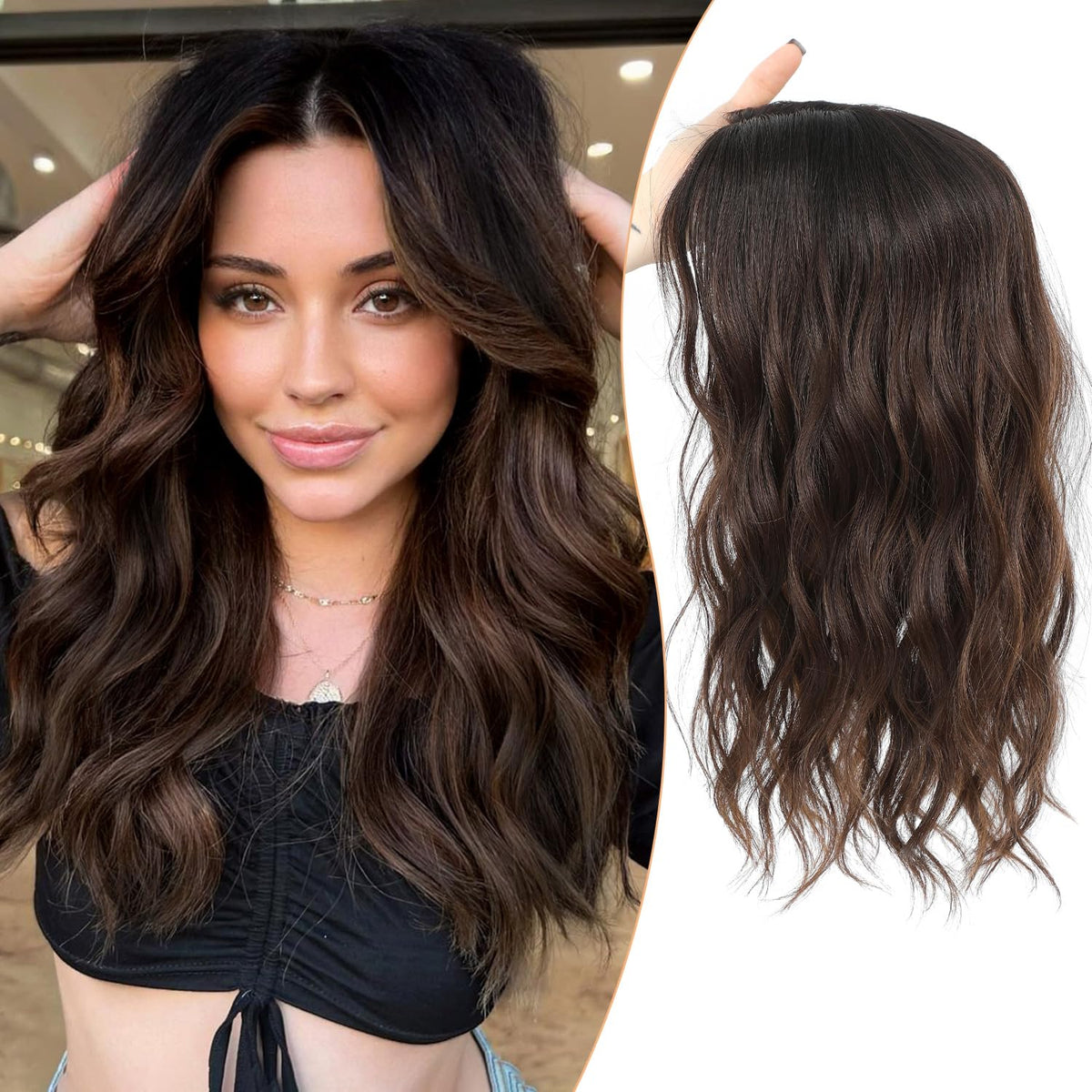 🌷 Final Hours! Stay Cool & Confident with Our 2026 Lightweight & Breathable Wavy Hair Topper