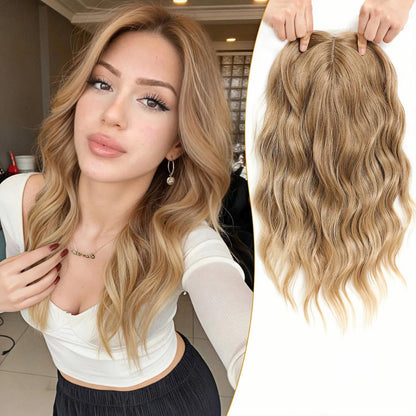 Final Hours –🌷2026 New Lightweight & Breathable Wavy Hair Topper