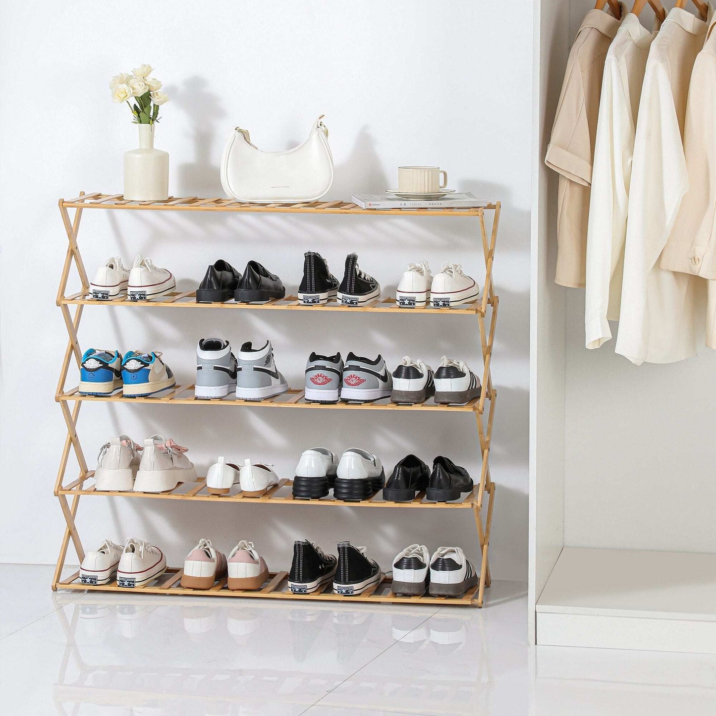Eco Fold Portable Staircase Rack