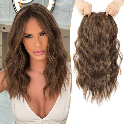 ⚡⚡Final Hours – 2026 New Lightweight & Breathable Wavy Hair Topper