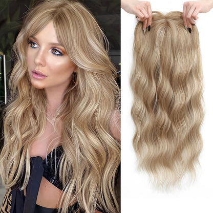 Final Hours –🌷2026 New Lightweight & Breathable Wavy Hair Topper