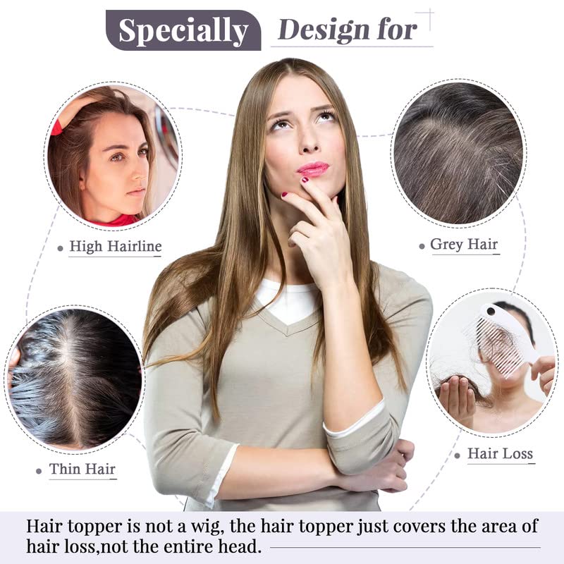 Final Hours –🌷2026 New Lightweight & Breathable Wavy Hair Topper