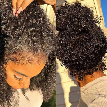 🔥 Limited-Time Sale | 4C Curly Edges Glueless  – 220% Density