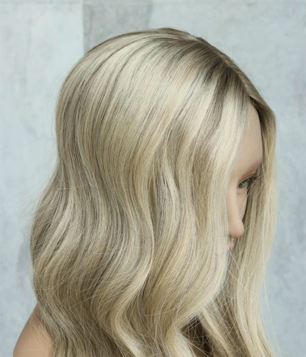 🔥 Final Hours —8.5” x 9” Ultra-Breathable Human Hair Topper | Low Density| Ponytail Friendly