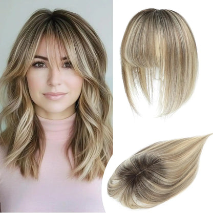 🔥 New Arrival: Bangs Hair Topper – Fuller-Looking Hair Without Salon Visits
