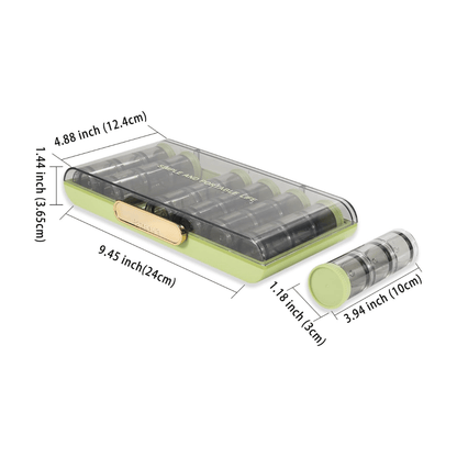 Multi-purpose Mini Container With Adjustable Dividers