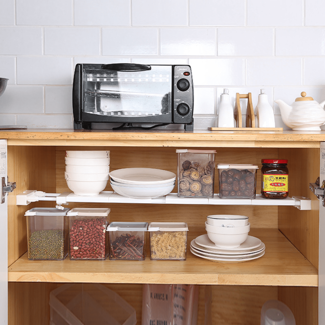 Adjustable Storage Shelf Closet Organizer